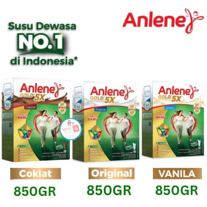 

TERLARIS ANLENE GOLD 5X VANILA ORIGINAL COKLAT 850GR ANLENE GOLD 5 X 850 GR MURAH!!! MURAH