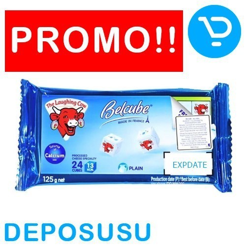 

TERLARIS KEJU LAUGHING COW BELCUBE PROMO MURAH CHEESE 125G ISI 24 PCS MURAH!!! MURAH