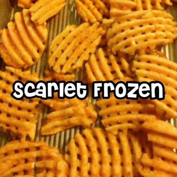 Mccain Waffle Fries Criss Cut French Fries Kentang Goreng Waffle 2 Kg Original