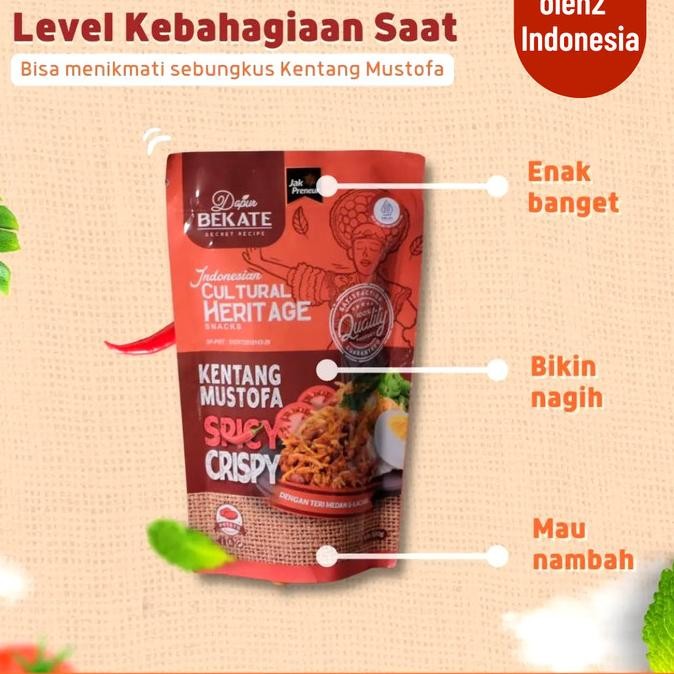 

Keripik Kentang Mustofa Dapur Bekate Original