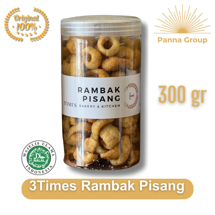 

3Times Rambak Pisang / Rambak Pisang / Keripik Pisang