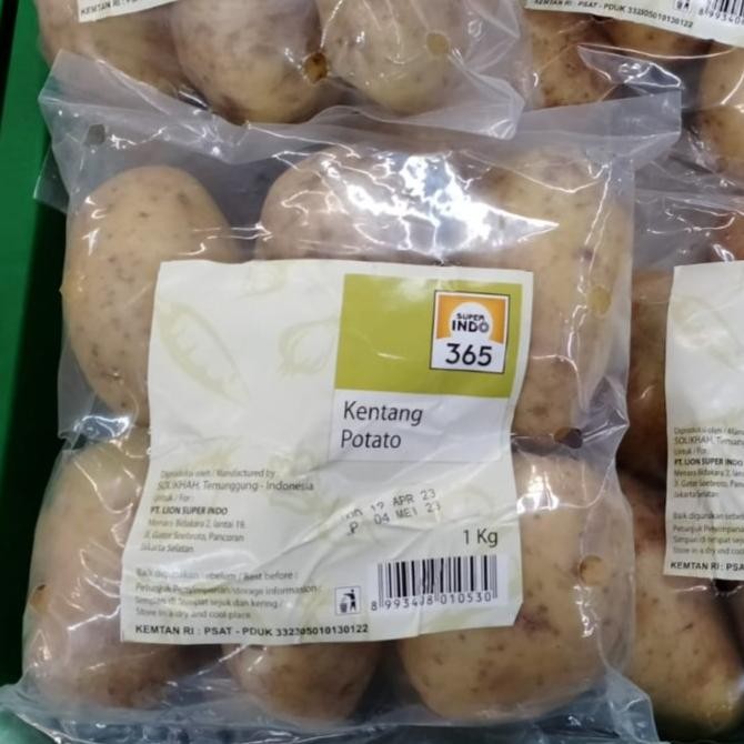 

365 Kentang Fresh 1 Kg Original