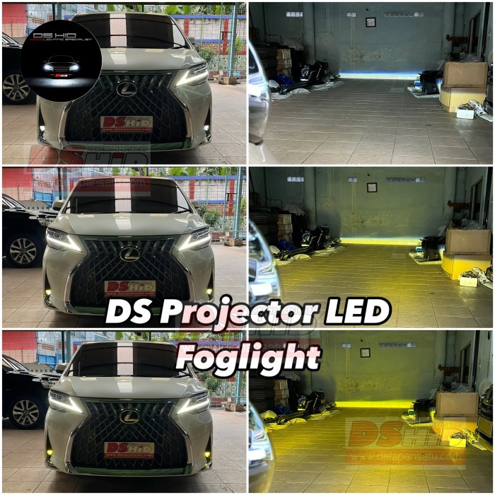 DS Projector LED foglamp lampu kabut