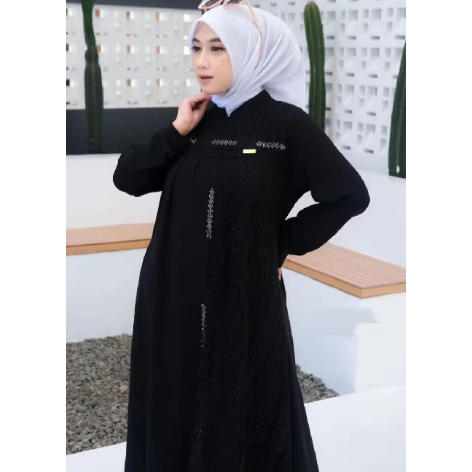 MARWAH ABAYA | GAMIS ABAYA TURKI REMAJA TERBARU KEKINIAN | BAJU WANITA SERIES LEBARAN