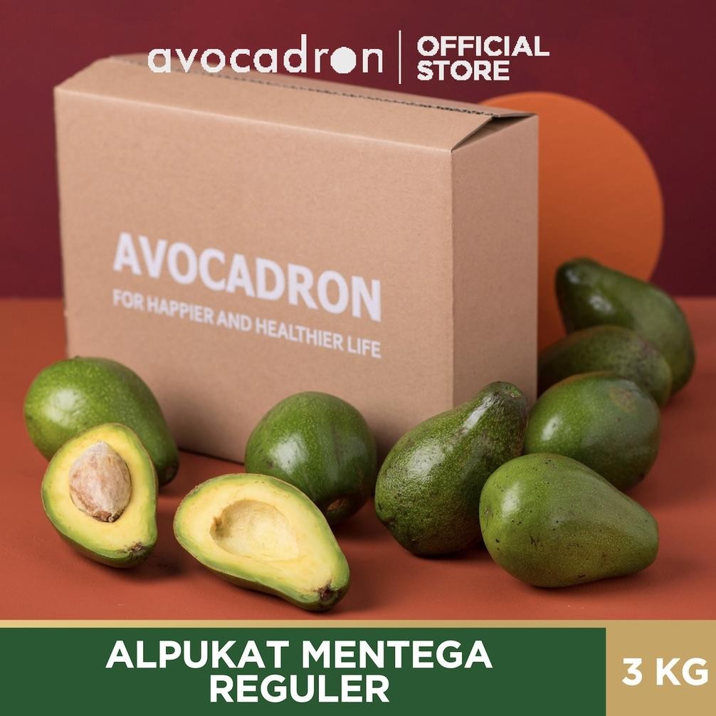 

Avocadron Alpukat Mentega Reguler [Paket 3 Kg]