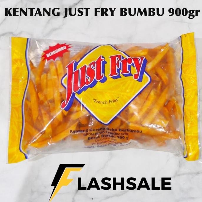 

Kentang Just Fry Bumbu 900Gram Just Fry Seasoned 900Gram Original