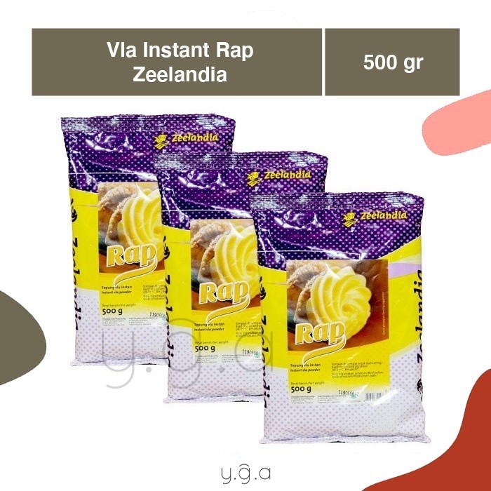 

TERLARIS TEPUNG VLA INSTANT RAP ZEELANDIA 500GR / FLA INSTAN / CUSTARD MURAH!!! MURAH