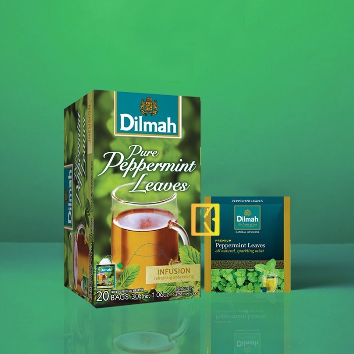 

TERLARIS DILMAH PURE PEPPERMINT LEAVES TEA - TEH CELUP MURAH!!! MURAH