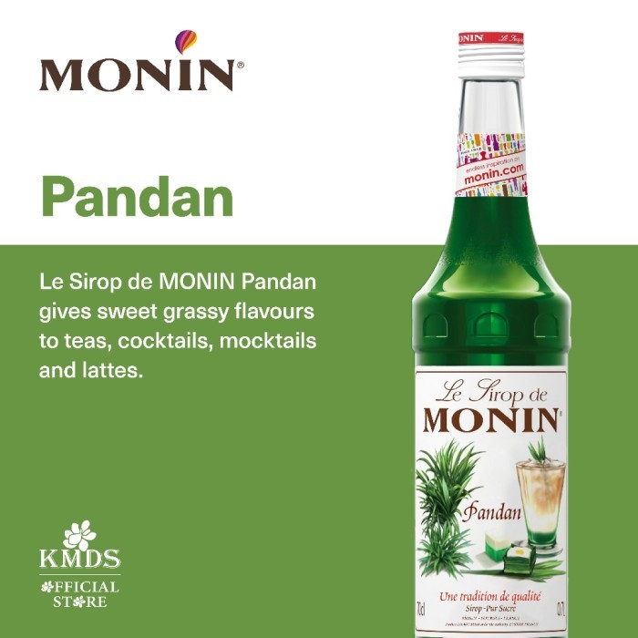 

TERLARIS MONIN PANDAN SYRUP 70 CL 700 ML MURAH!!! MURAH