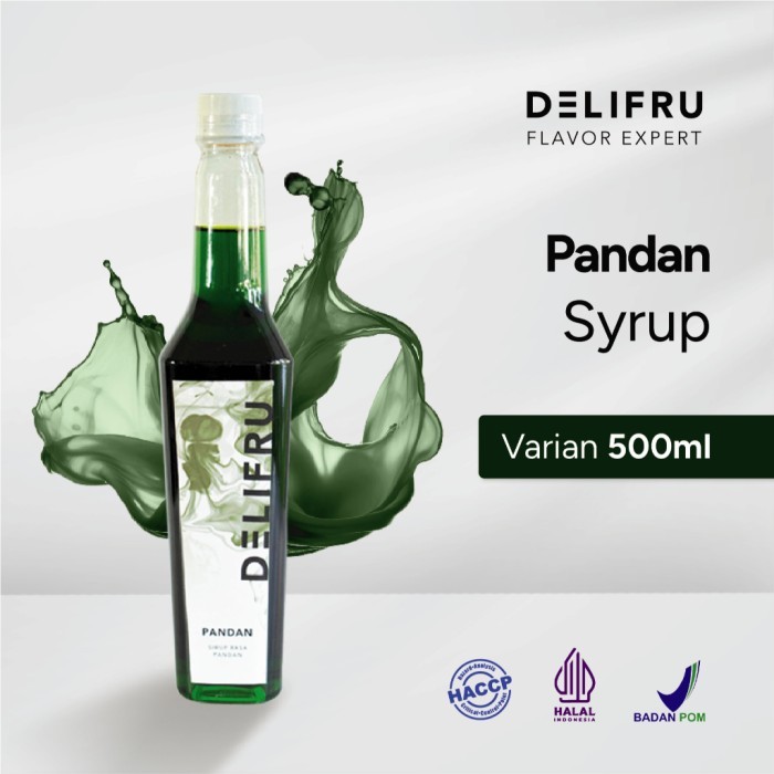 

TERLARIS DELIFRU PANDAN SYRUP 500 ML - SIRUP PANDAN MURAH!!! MURAH