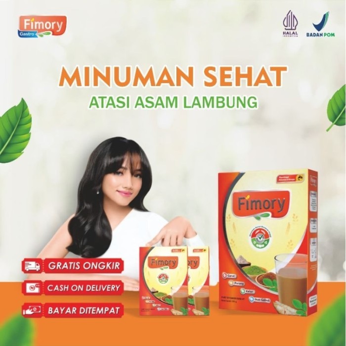 

TERLARIS FIMORY GASTRO 250GR - MINUMAN BERKHASIAT UNTUK ATASI ASAM LAMBUNG ORIGINAL 100% DARI BAHAN
