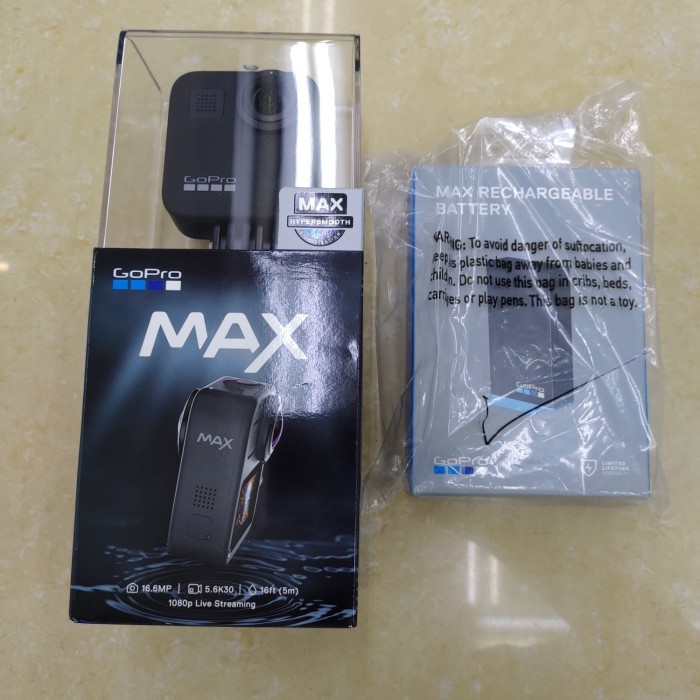 Gopro Max 360 + Battery Gopro Max 360 Original