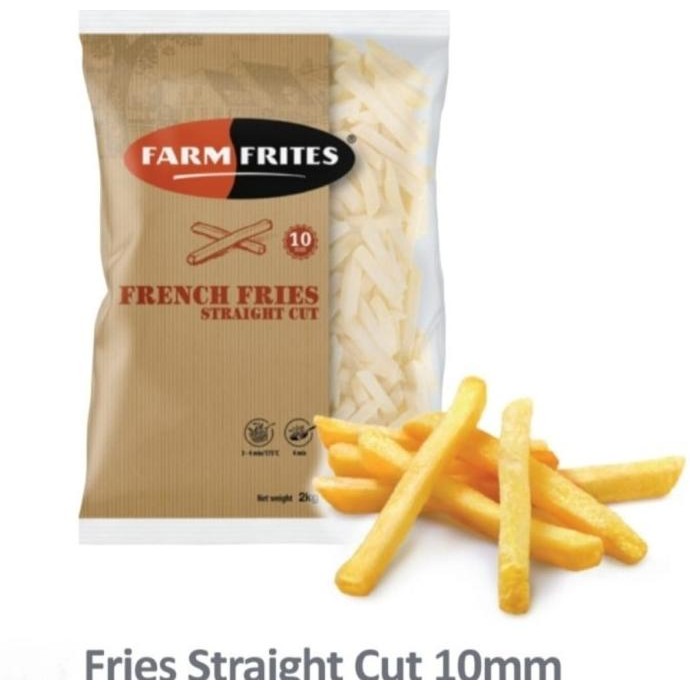 

Farmfrites Kentang Goreng Straight Cut / French Fries Straight Cut 2Kg Original