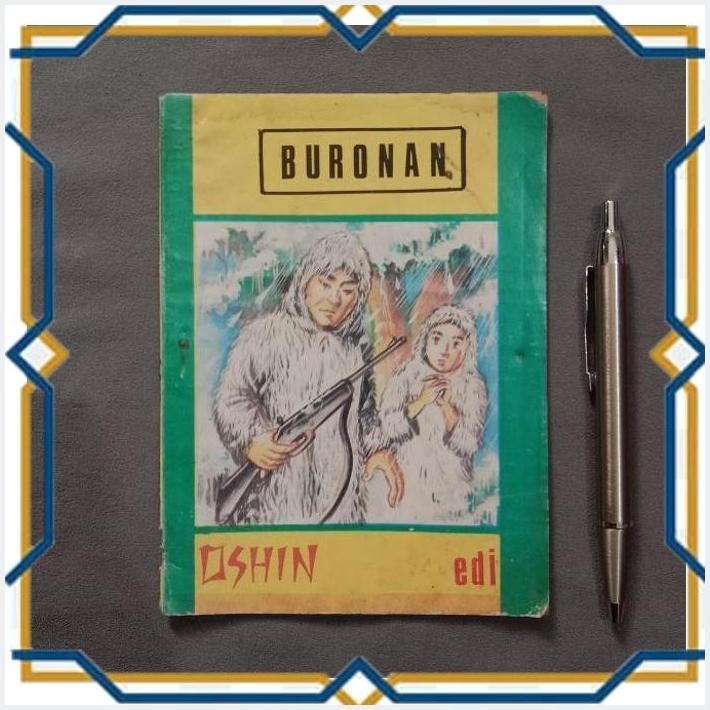 [kio] komik - oshin - buronan - komik jadul murah original - k6