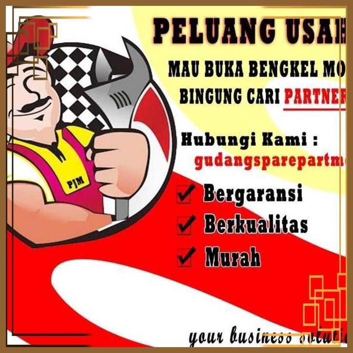 [GSM] PAKET BUKA BENGKEL BARU DISTRIBUTOR GROSIR SPAREPART SPARE PART MOTOR