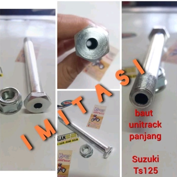 Baut Unitrack Panjang Suzuki Ts125 Imitasi Baut Panjang Unitrack Suzuki Ts125 Baut Link Unitrack Suz