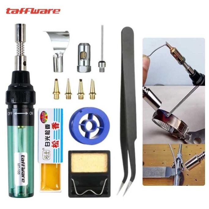BARU SOLDER UAP GAS BUTANE BLOWER HP MINI PORTABLE TOOLS HOT AIR ELEKTRIK