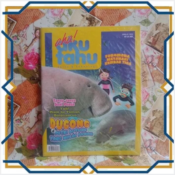 

[ALF] AHA! AKU TAHU - DUGONG PUTRI DUYUNG YANG MULAI PUNAH