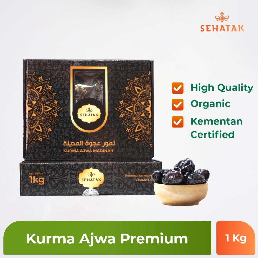 

tin- sehatak - kurma ajwa 1 kg madinah