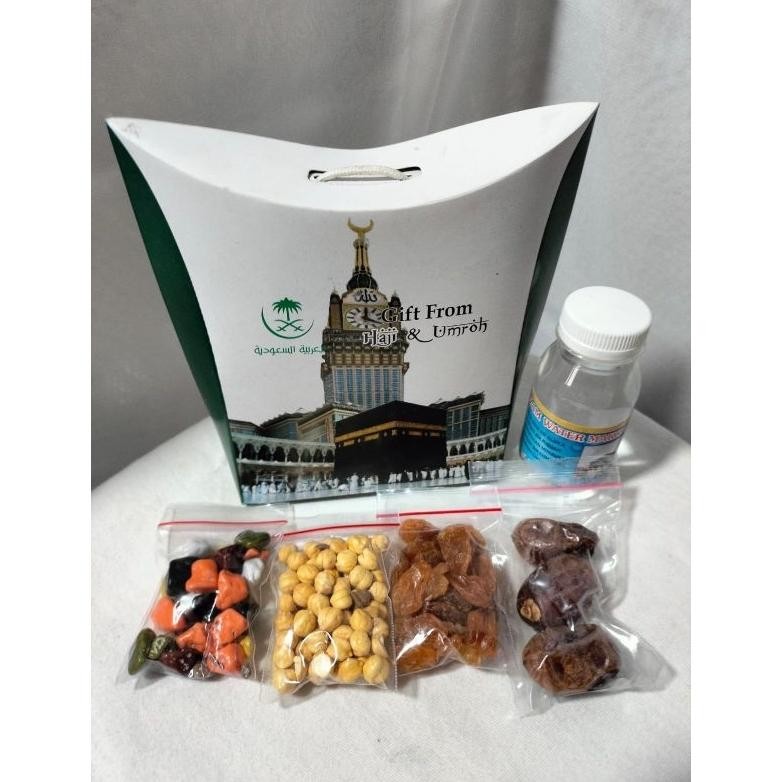 

zoe paket oleh oleh haji dan umroh 50pcs lengkap