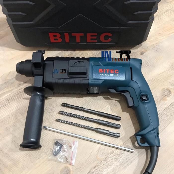 MESIN BOR BETON BITEC HM 200 RE- HB / ROTARY HAMMER BITEC HM 200 RE-HB