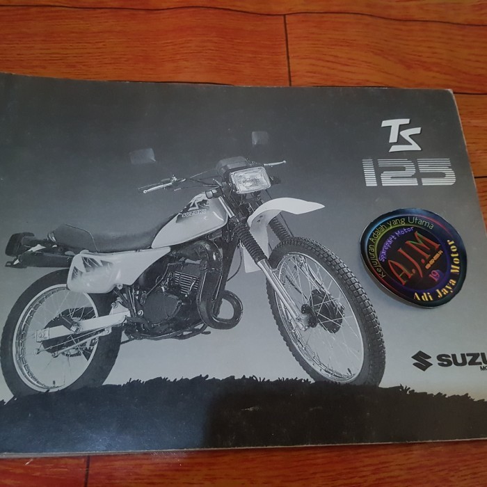 Buku Part Katalog Katalogue Catalogue Catalog Copi Suzuki Ts 125 Ts125 Termurah Langka