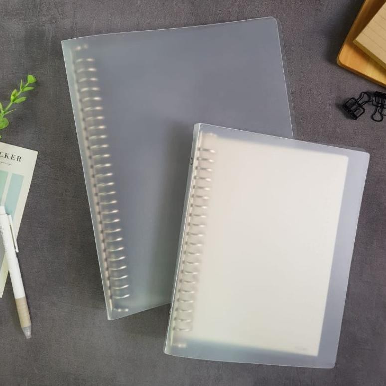 

SPECIAL BINDER NOTE, BUKU BINDER TRANSPARAN A5,B5 LINE,DOTTED,GRID ,BLANK ter-98