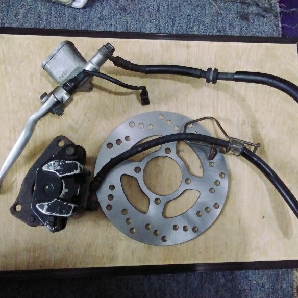 Disk Brake Cakram Assy Mio Soul Smile Sporty Mio Karbu Set Piringan Termurah Langka
