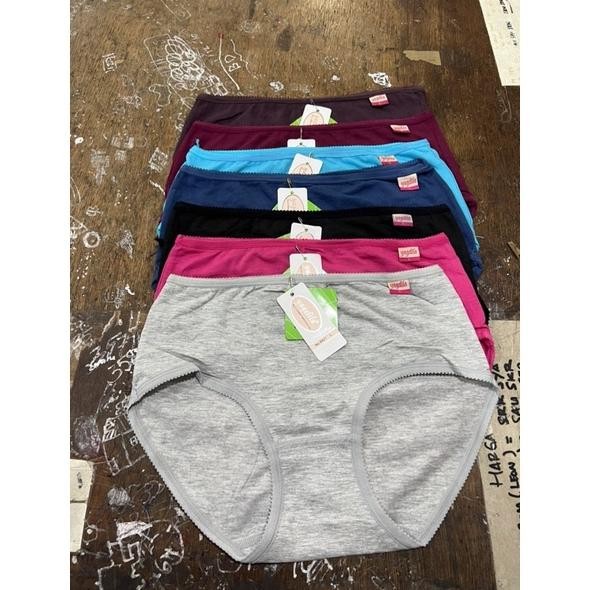 RILA (6PCS) CD CELANA DALAM CEWEK PEREMPUAN WANITA YAGELILA 6927