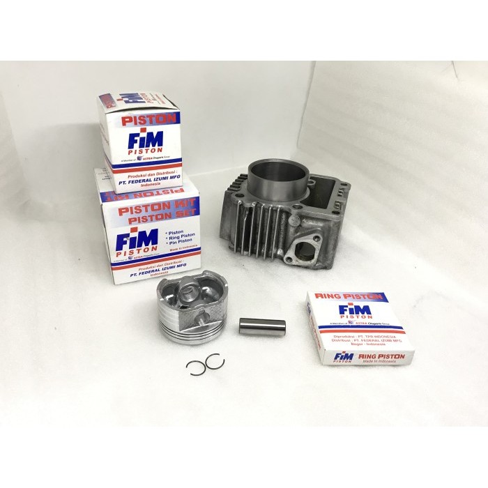 Block Blok Seher Racing Bore-Up Crypton Jupiter Ukuran 53,5 - 58 Termurah Langka