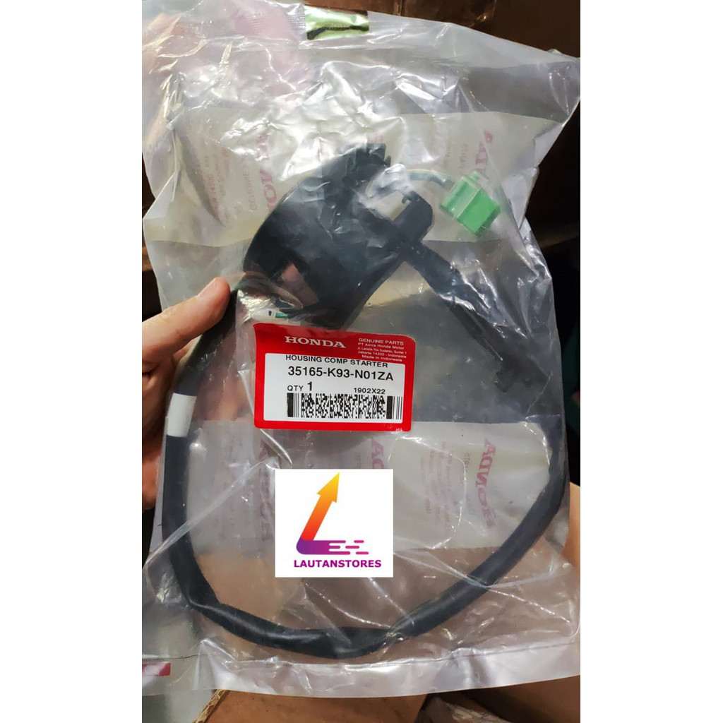 35165-K93-N01Za Holder Kanan Rumah Saklar Tombol Starter Stater Scoopy Termurah Langka