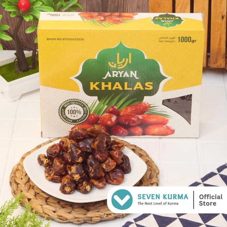 

risto- kurma khalas sa'ad 1 kg best quality preum dates aryan khalas 1kg fresh