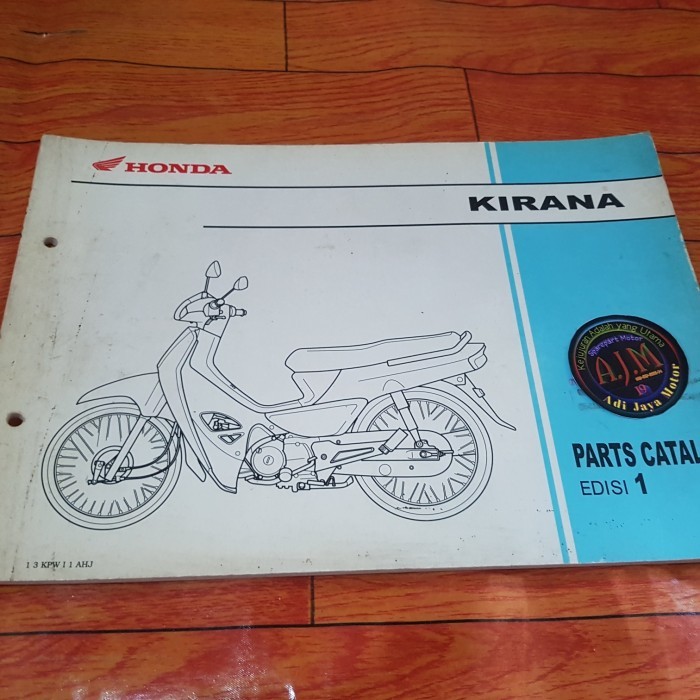 Buku Part Katalog Catalog Copian Honda Kirana Termurah Langka