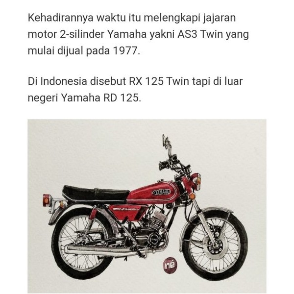 Jok Seat Yamaha 398-24730-028 Rd125 Rd 125 Twin Rx125 Rx 125 Twin Sub As3 As 3 Twin Original Ori Ter