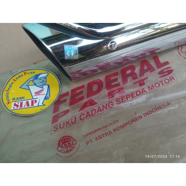 Knalpot Muffler Assy Honda Karisma X 125 D Supra X125 Supra X 125 Lama Original Ori Termurah Langka