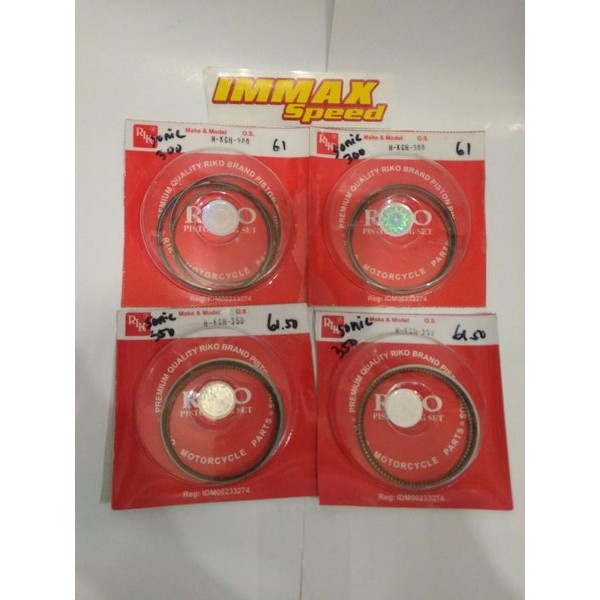 Piston Ring Seher Pir Riko Astrea Grand Win Revo Supra X Fit Prima New Old Std Os 25 50 75 100 125 1