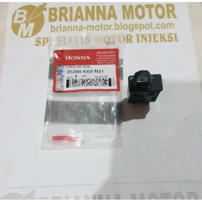 Tombol Sein Vario 125 Vario 150 Revo Ori Honda 35200 K03 N31 Termurah Langka