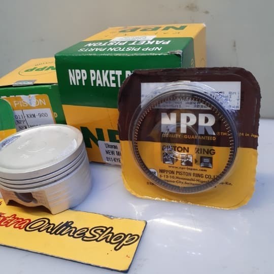 Piston Seher Kit New Megapro Monoshok Oversize 75 Original Npp Termurah Langka