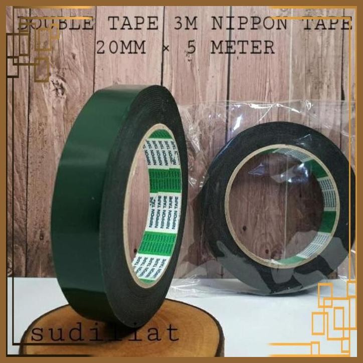 

[MJR] ISOLASI DOUBLE TAPE BOLAK BALIK HIJAU FOAM NT DOBEL TAPE 20MM X 4,5MM