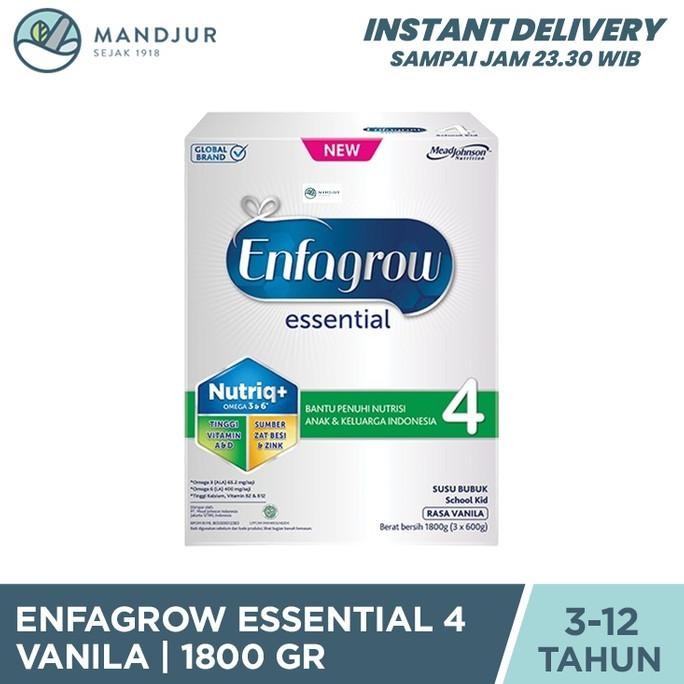Murah Enfagrow Essential 4 Vanila 1800 Gram