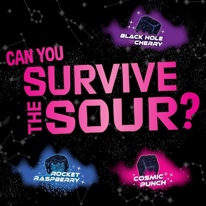 

READY STOCK WARHEADS GALACTIC CUBES - PERMEN ASAM MANIS IMPOR AMERIKA !!!!!