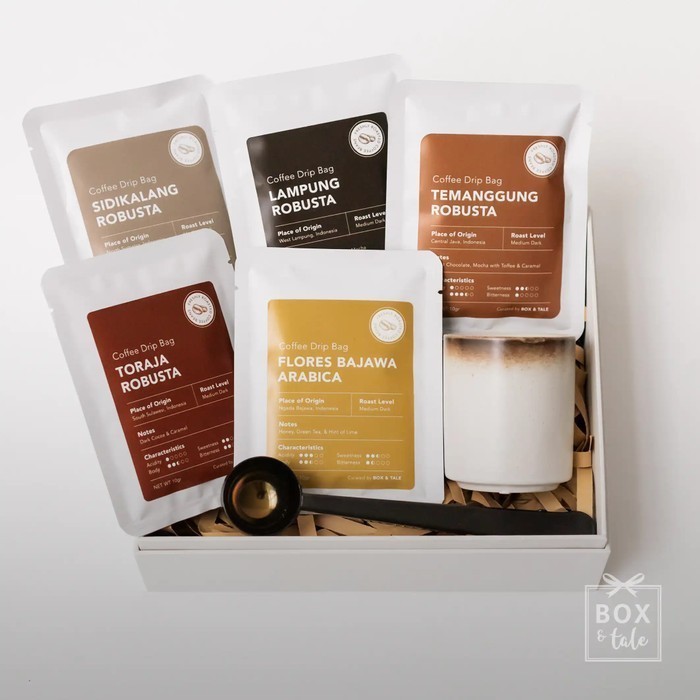 Kado Teman / Coffee Gift Set - ASSORTED COFFEE by Box & Tale