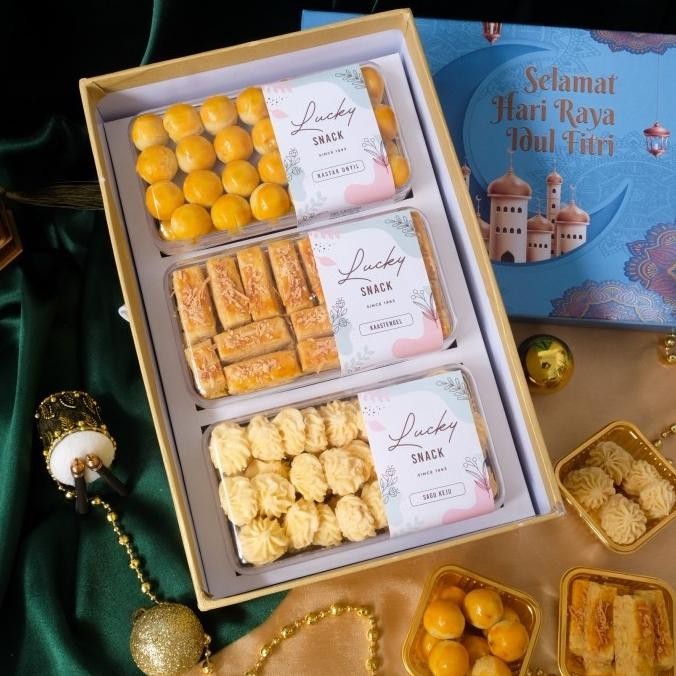 

Hampers Parcel Bingkisan Kue Kering NATAL / IMLEK / LEBARAN Wisman