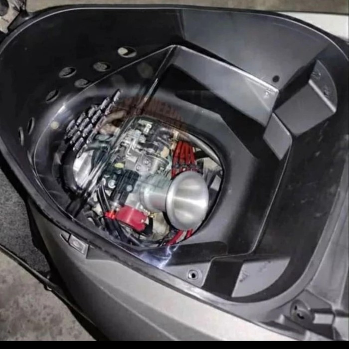 TERBARU downdraft vario 125 led 150 led cover bagasi vario led old new HOT SALE
