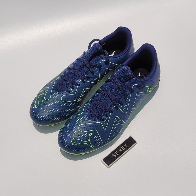 Puma Future Play Fg / Ag 107377 03 Persian Blue Pro Green Warna Biru Navy Hijau Stabilo Original 100