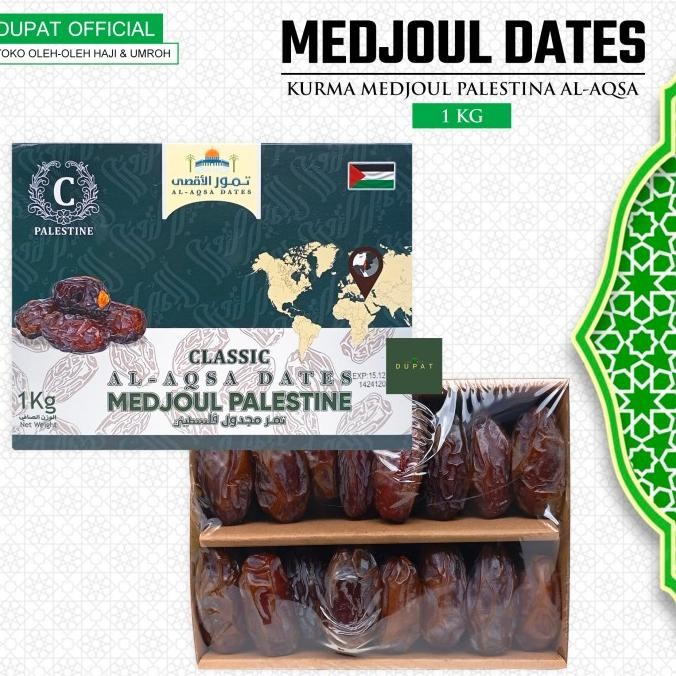 

Kurma Medjoul Al-Quds Palestina Jumbo / Medjool Dates Premium 1 Kg Shop_Mandah