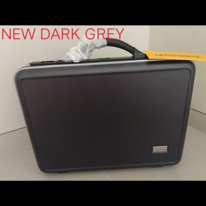 Briefcase President 18In Koper Dokumen Tas Kantor Fiber Tahan Air Ori