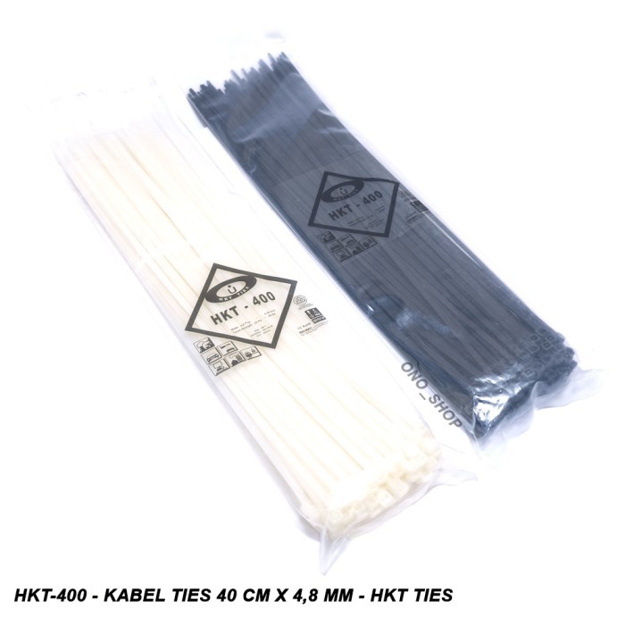 

HKT-400 - Kabel Ties 40 cm x 4,8 mm - HKT TIES