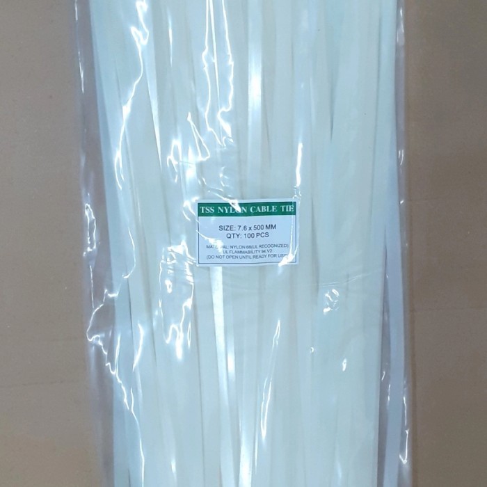 

HOT SALE! Kabel Ties 50cm / TSS 500mm x 7.6 Bahan Berkualitas