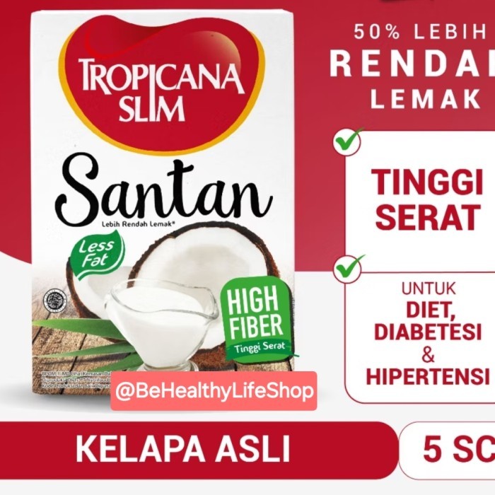 

Tropicana Slim Santan 5 Sachet Best Seller